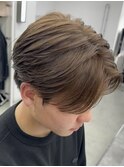 メンズブリーチ無しで作るミルクティーブラウン 19