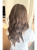 トリート 妙典店(TREAT)&nbsp;ハイライトベージュ×ロング巻き髪