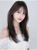 《Agu hair》ラベンダーレイヤー×numberA.アクアバームセラム