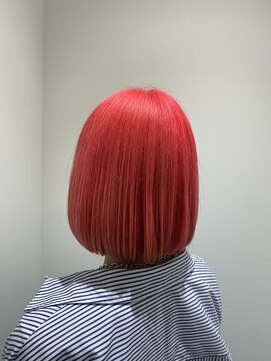 ルルバイアズール 草加店(LULU by azule) ダブルカラー，ビビットカラー，ピンクレッド【草加】