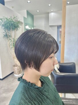 ミツボシ 本八幡(MITSUBOSHI) グランマッシュ/暗めカラー/美髪/細めハイライト[本八幡]