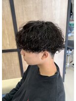 メンズギフト(men's GIFT)&nbsp;メンズツイストスパイラルマッシュツーブロック刈り上げ