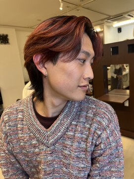 ヘアースペースマーズ ブリーチショート×20代×伸ばしかけブリーチ