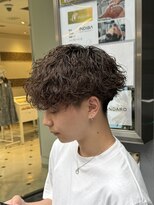 ステラ(STELLA)&nbsp;メンズパーマ/波巻きスパイラル/波巻きパーマ