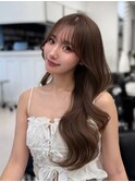韓国ヘア/韓国スタイル/縮毛矯正/髪質改善/レイヤーカット
