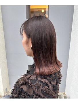 エン(enn...) 切りっぱなしボブ30代40代50代