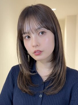 アイトーキョーエス 渋谷(AI TOKYO S) フェイスレイヤー/顔周りレイヤー/ベージュ