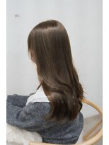 アリー 原宿 表参道(ALLY)&nbsp;ALLY稲木 髪質改善×ブリーチなしグレージュカラー