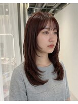 ハーツオオサカ(HE:ARTS OSAKA)&nbsp;小顔見え顔まわりレイヤー×韓国ロング