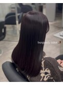 burgundy color 【Forest mirror 新宿】