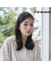 似合わせカット＋ストレート＋TRで艶とまとまりを25850円 →