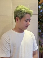 エルパティオ(EL PATIO)&nbsp;ルーズショート/大人/男子/メンズ/緑/グリーン/ハイトーン