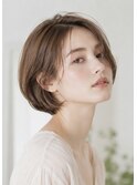 【LOVESTOIKE】ハンサムショートボブ × 透明感ベージュ