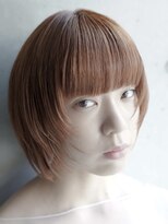 ローカル 飯田橋(Local)&nbsp;大人可愛い20代30代40代前下がりひし形小顔ショートボブ