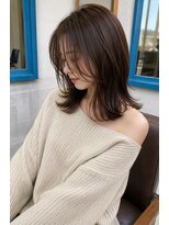ルートヘア 辻堂店 大人可愛い☆顔まわりレイヤーくびれミディ