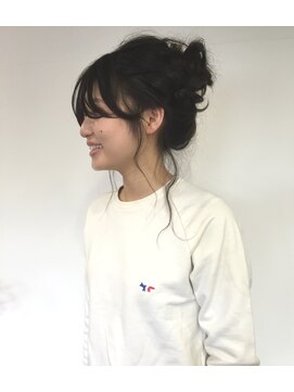 モグヘアー(mog hair) アレンジ