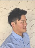 大人のツーブロック
