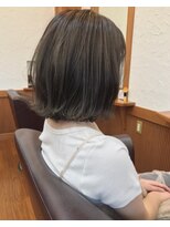 ヘアーサロン オンリーホープ(HAIR SALON ONLY HOPE) ONLY-HOPE【スズキリュウタ】 ブリーチ無でグレー