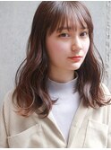 【DaVin中目黒】毛先パーマ_ことりベージュ_愛されセミディ