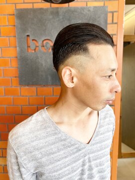 ボスコ 下北沢店(bosco) オールバック　フェードスタイル