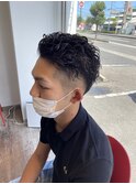 外国人風ワイルドパーマ