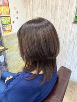 スピニングヘアティアナ(spinning hair Tiana.)&nbsp;ハイレイヤーウルフカット