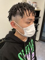 レパード(Leopard) スプリングドレッド(アフロパーマ)