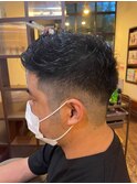 メンズスタイル【墨染駅/藤森駅/伏見駅/ハイライト/透け感】