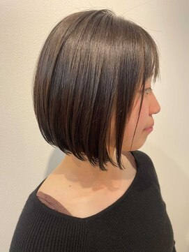 ヘアーリゾートラシックアールプラス(hair resort lachiq R+) 《R＋》首元スッキリ◎ショートボブ