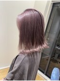 色落ちも可愛く♪ラベンダーベージュ