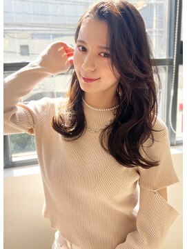 マリアバイアフロート(Maria by AFLOAT) 【山田】かきあげバングラフカールシアグレージュ