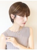 【 Ｉ. 】30代からの襟足すっきり前下がりショートボブ　川口