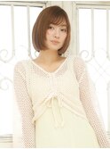前下がりストレートボブ