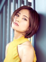 アールクリエイション(AHL creation) うる艶美髪カラー×前髪なしショート