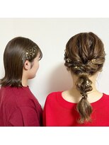 ニュートラル ヘアーアンドビューティー(NEUTRAL hair&beauty)&nbsp;お呼ばれヘア