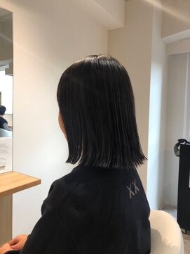 ソイクフ 四条大宮店(SOY-KUFU) 20代30代40代◎イメチェン似合わせカット切りっぱなしセミディ