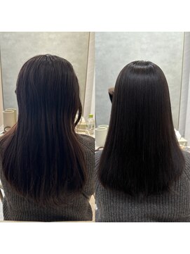 シンズ 銀座(sins) エイジング毛での髪質改善ストレート[30代40代50代60代]