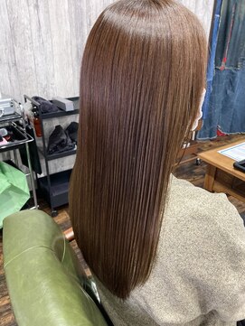 アイリーファンビリ(irie fambilly) 髪質改善メテオカラー☆ナチュラルブラウン