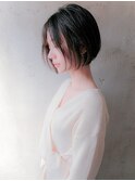 【髪の毛の多い方にオススメ】繊細な動き×大人女性の定番ボブ