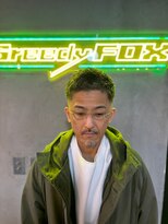 グリーディーフォックス 代々木(Greedy FOX)&nbsp;波巻き/ハイライト/マッシュパーマ/ウルフ[シェービング]