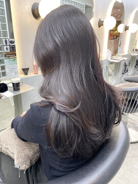 ロンドポレール 北千住(Lond polaire) ラベンダーグレージュ×くびれミディアム