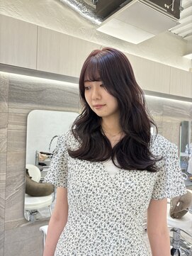 アナ ラーナ(Anna Lanna) 柔らかピンクラベンダーブラウン