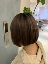 大須賀美容室 けやき通り店&nbsp;丸みのあるボブスタイル