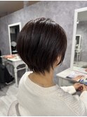 大人マッシュショート/くびれショート