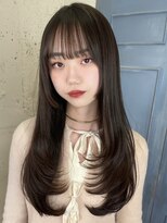 シェリー バイ フォルテ(SHERRY by FORTE) 韓国ヘア レイヤーカット 顔まわりカット 前髪