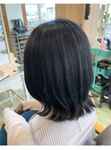 メルティーカラー/似合わせカット/ウェーブミディアム/福島市