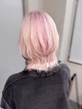 ヘアースタジオゼン アドバンス(hair studio Zen advance) ペースピンク×ブラック