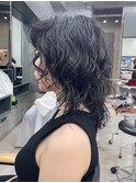 レイヤーボブ/ニュアンスパーマ[新潟駅/万代］