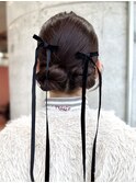 tsugumi》卒業式・二次会◎パーティーヘアセット