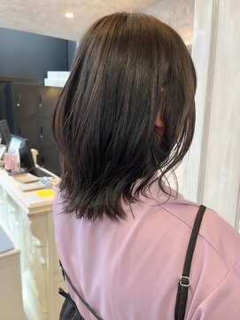 キャアリー(Caary) 福山人気20代30代40代ラベンダーブラウンイルミナカラーくびれ